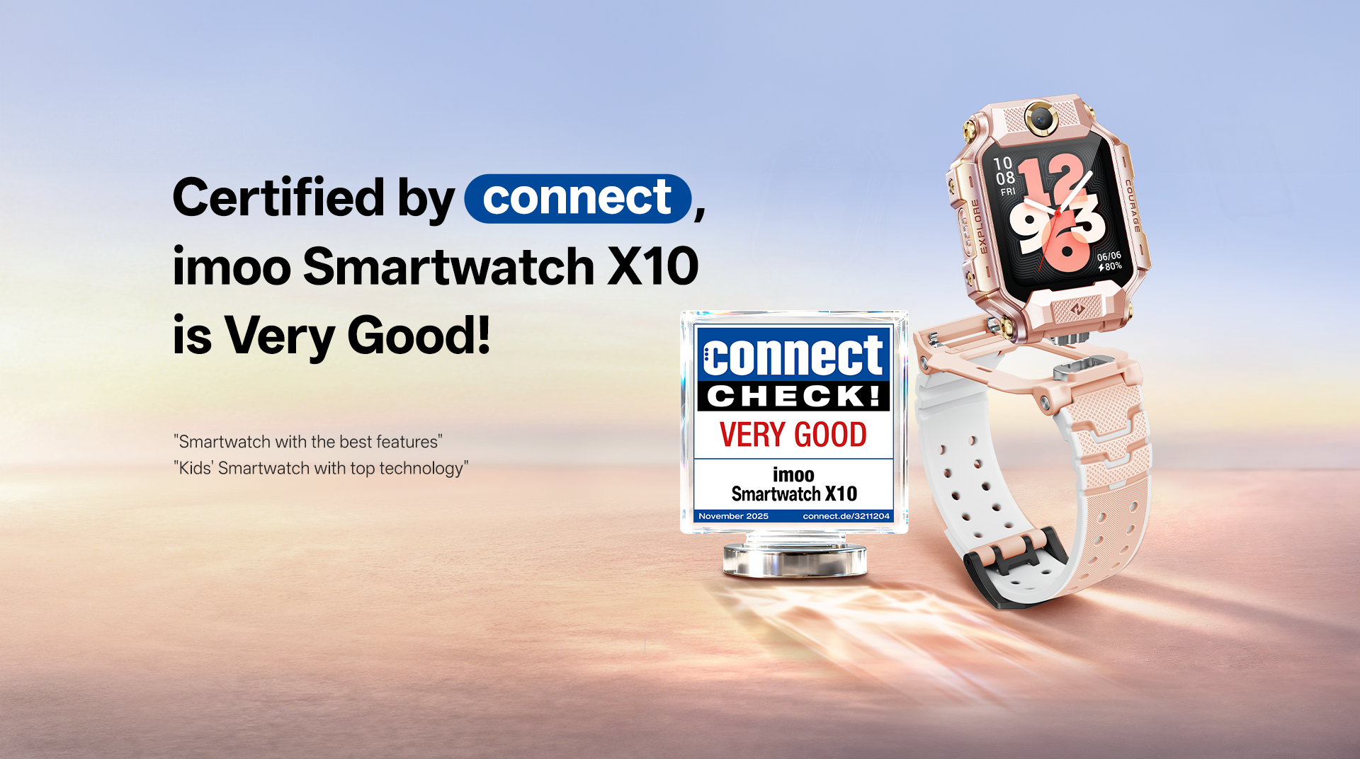 Connect evaluation highlights imoo as a strong contender in the children’s safety wearable category