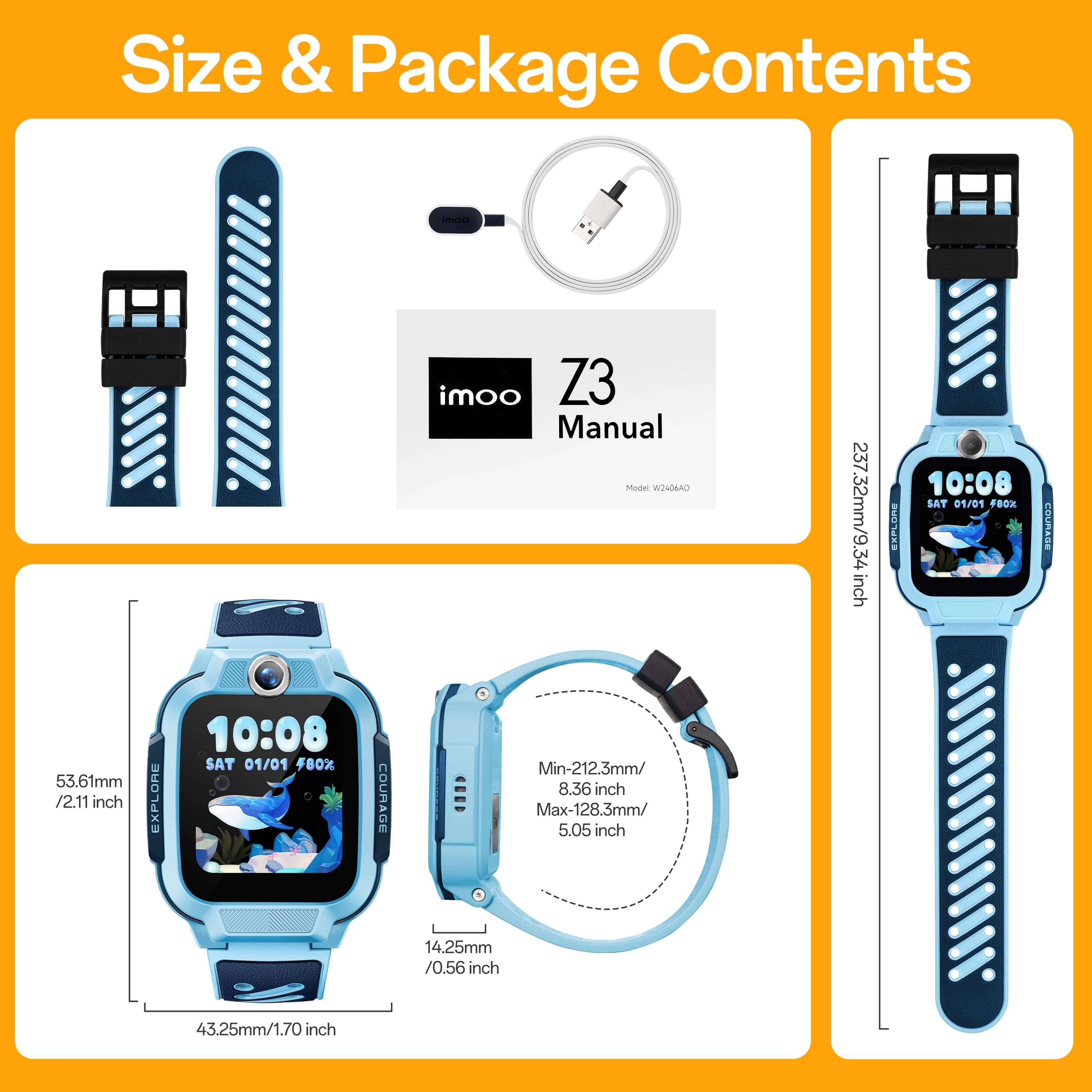 imoo Smartwatch Z3_Blue Standard_11